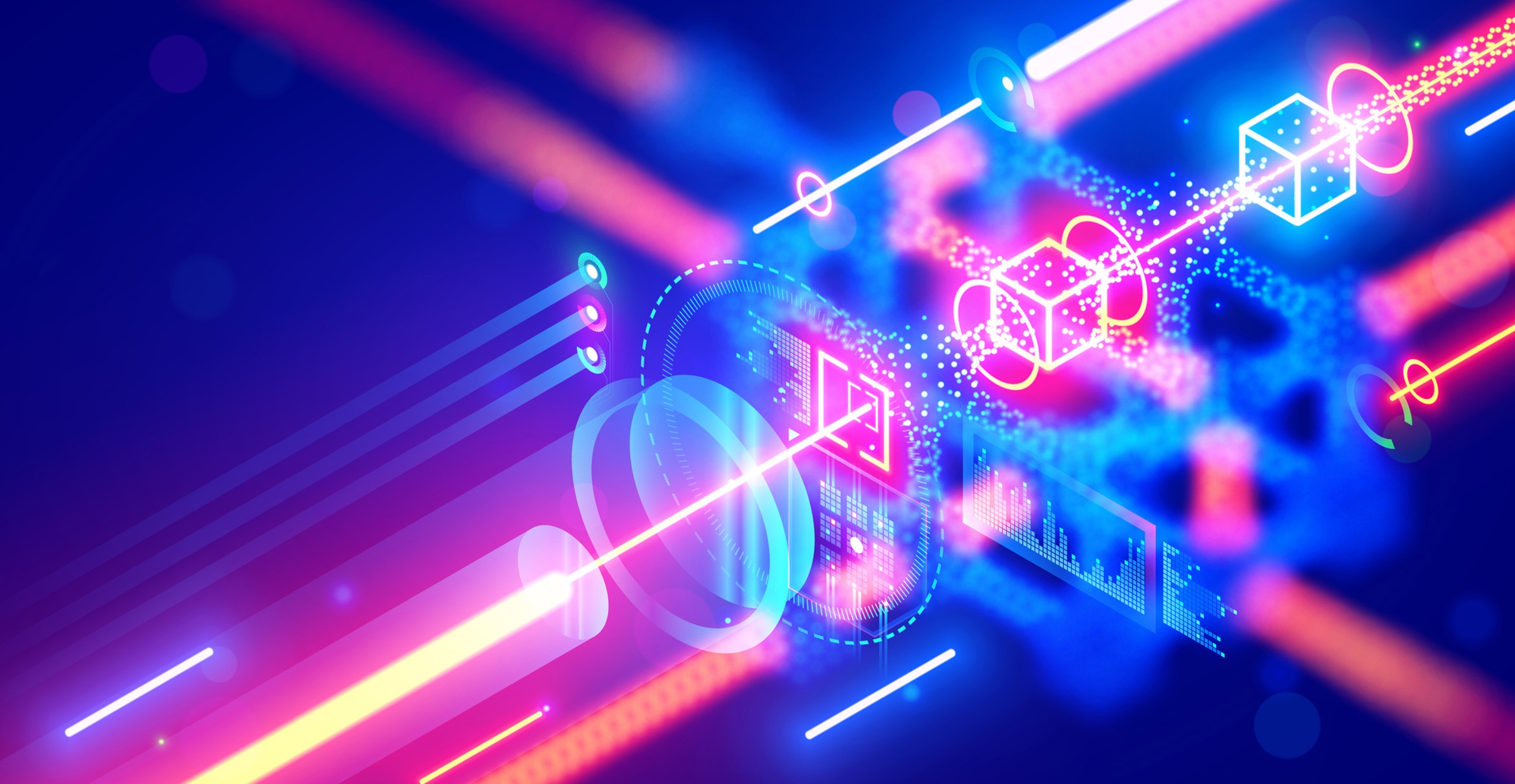 concept of laser-based quantum optical system