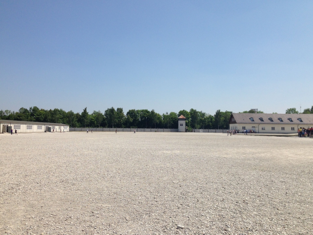 Roll Call Square in Dachau