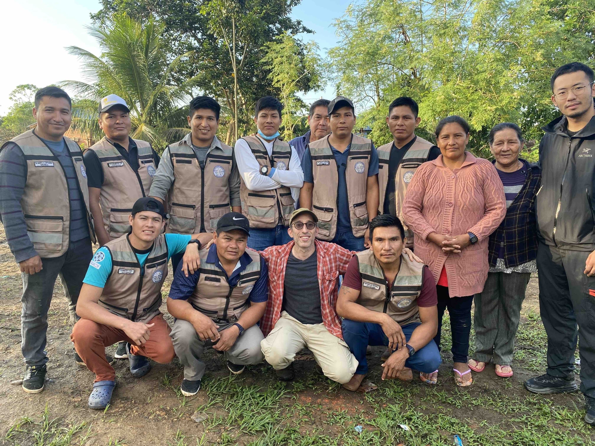 a group of researchers in Bolivia