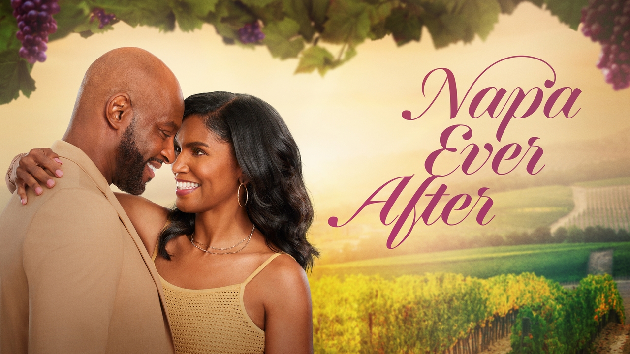  Napa Ever After publicity photo of a Black woman and man embracing